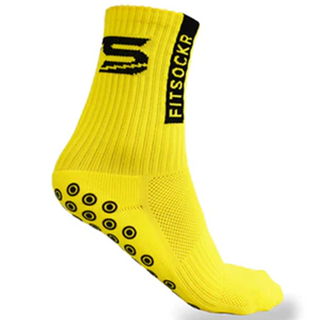 FitSockr™ Grip Socks Yellow